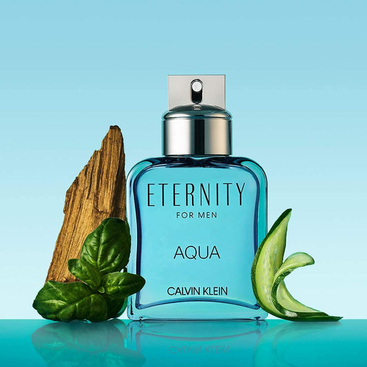 Calvin Klein Eternity Aqua Men EDT Perfume for Men 100ml - Khayest