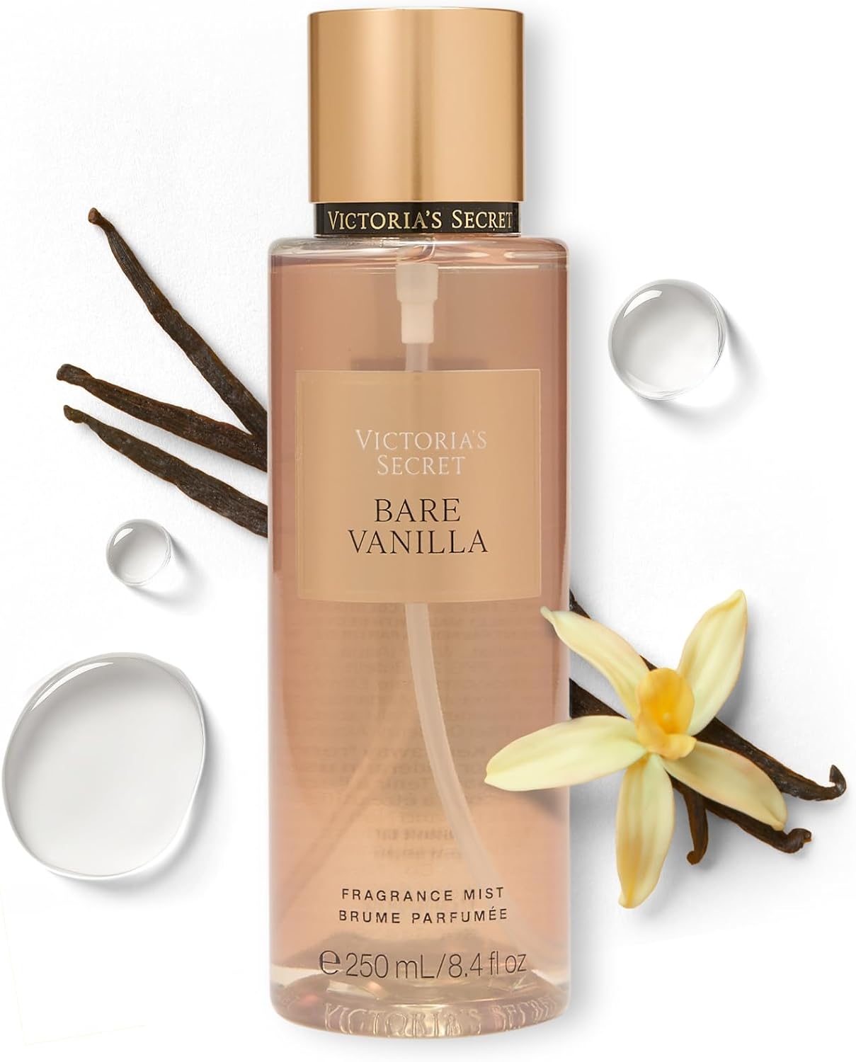 Victoria,s Secret Bare Vanilla Fragrance Mist For Women 250Ml - Khayest