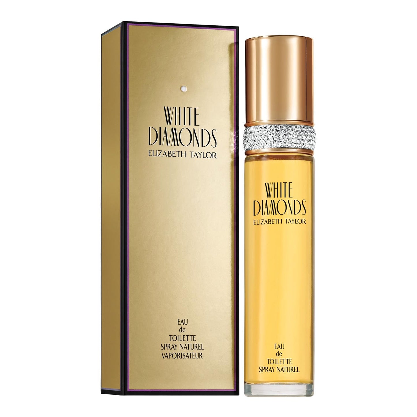 White Diamond By Elizabeth Tailor EDT Perfume for Women 100ml - Khayest