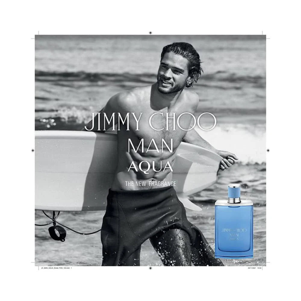 Jimmy Choo Man Aqua EDT Perfume for Men 100ml - Khayest