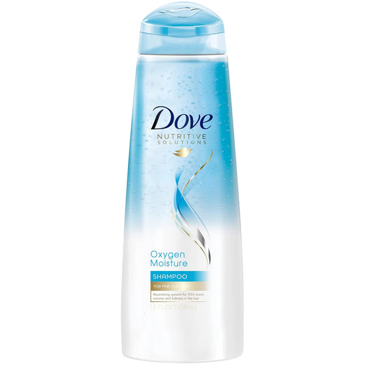 Dove Nutritive Solutions Shampoo, Oxygen Moisture 355ml - Khayest