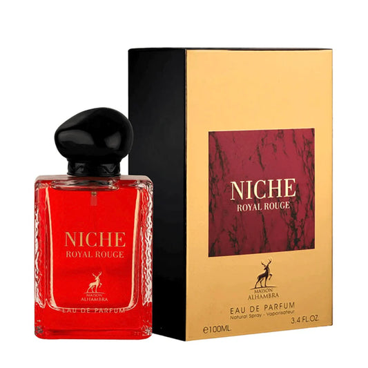 Masion Al hambra Niche Royal Rouge EDP Perfume Foe Women 100ml - Khayest