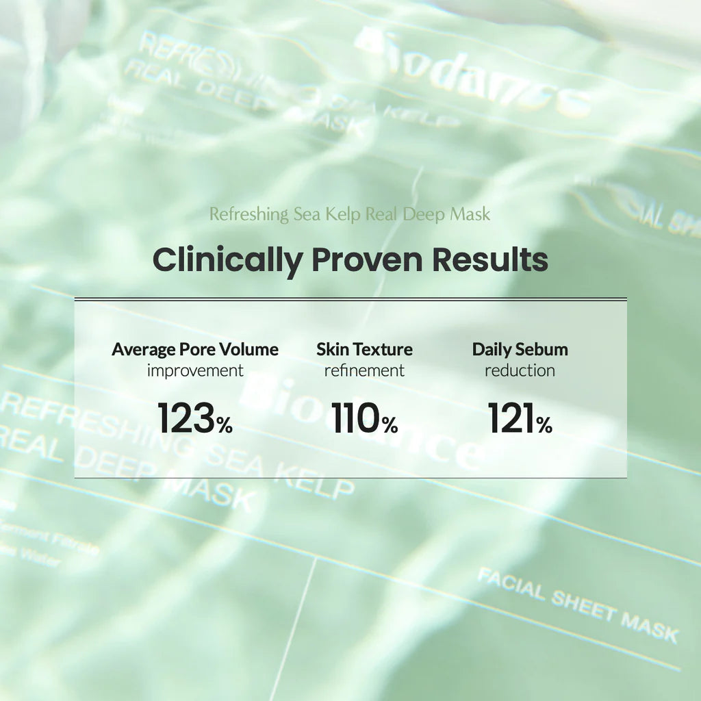 Bio Dance Refreshing Sea Kelp Real Deep Mask - Khayest