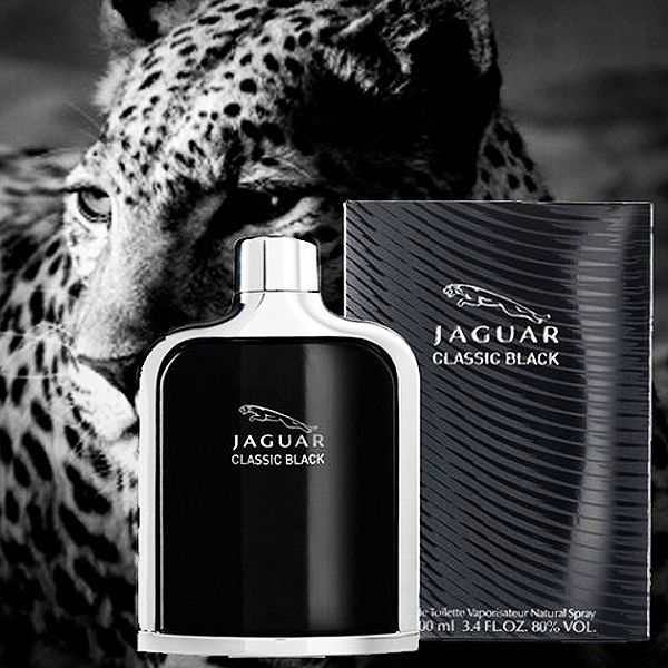 Jaguar Classic Black EDT Perfume for Men 100ml - Khayest