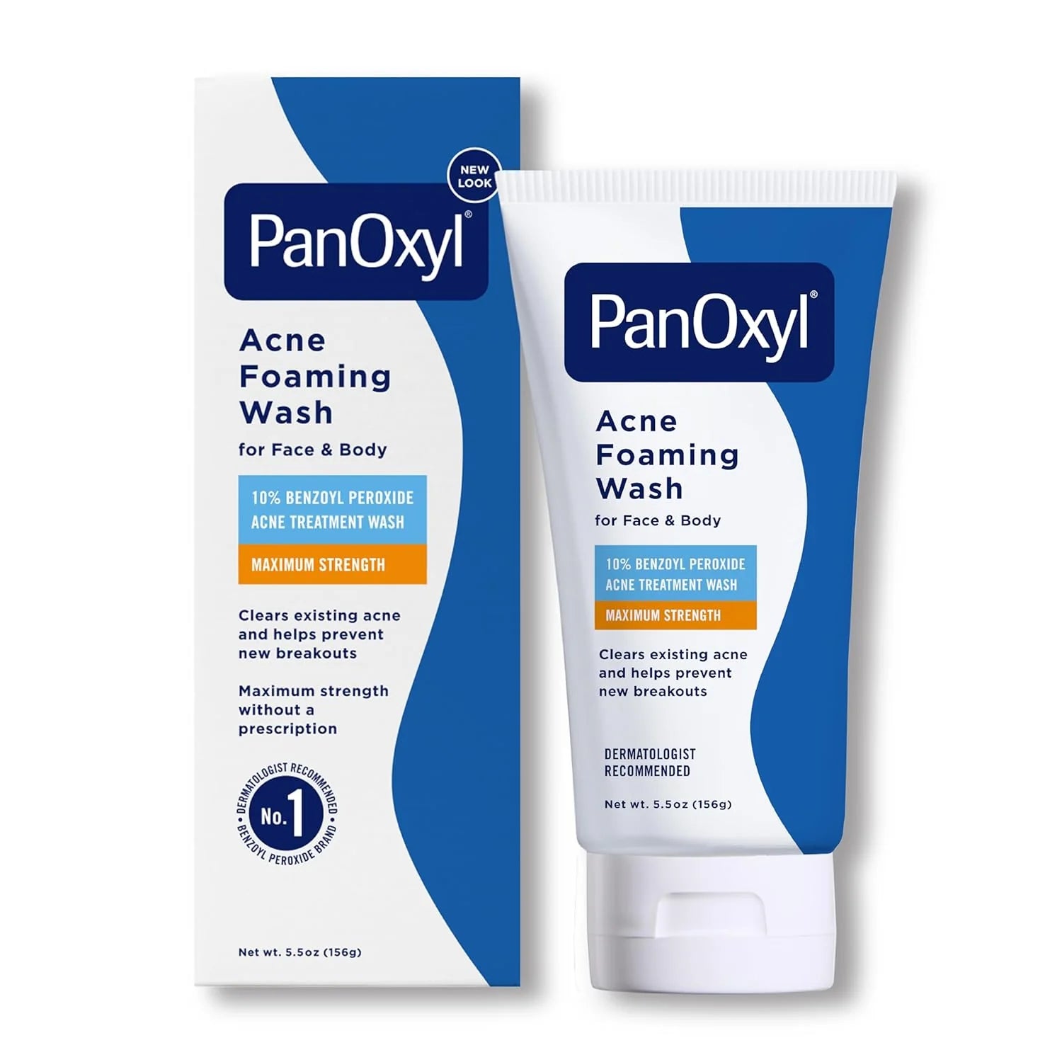 PanOxyl Acne Foaming Wash Benzoyl Peroxide 10% Maximum Strength - Khayest