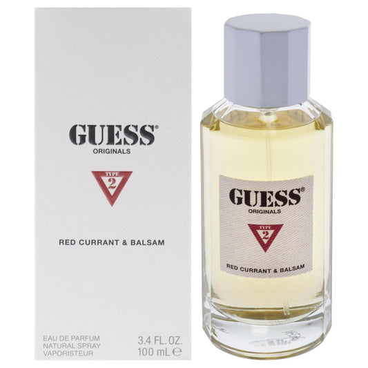 Guess Originals Type 2 Red Currant Balsam EDP Perfume for Men 100ml - Khayest