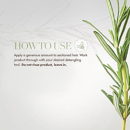 Mielle Organics Rosemary Mint Strengthening Leave In Hair Conditioner - Khayest