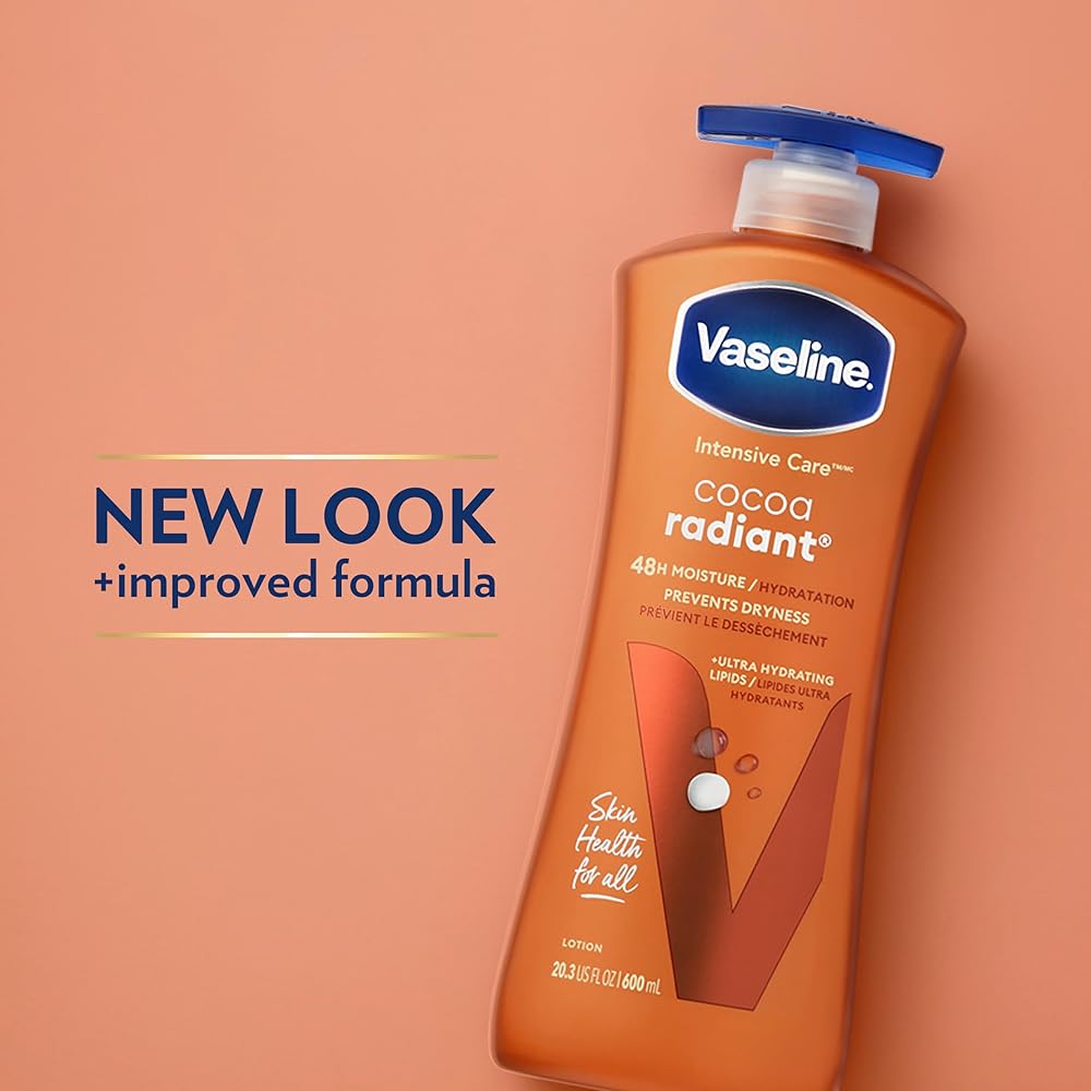 Vaseline Intensive Care Cocoa Radiant Body Lotion 600ml