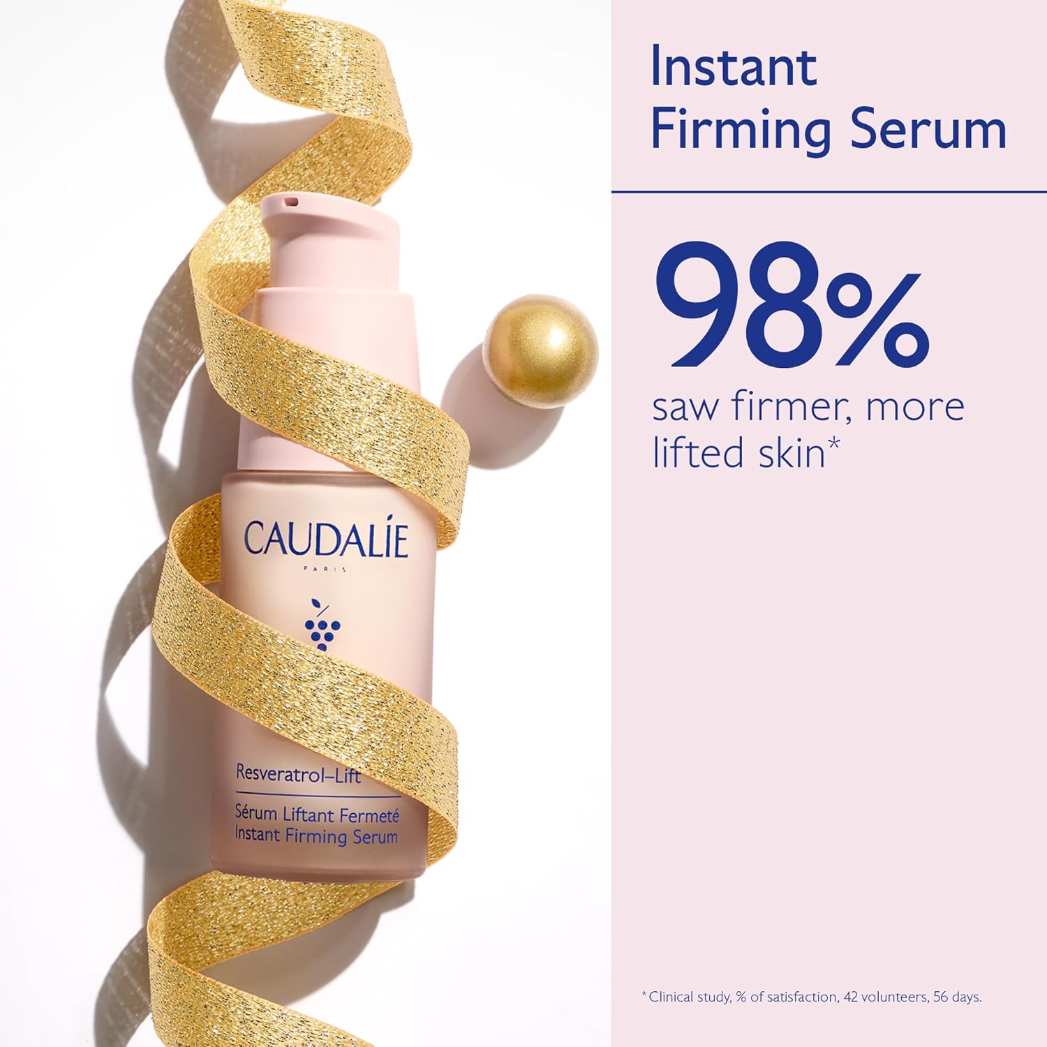 Caudalie Lift & Love Skin Care Set – Full-Size Resveratrol-Lift Serum + FREE Travel-Size Moisturizer + FREE Travel-Size Eye Cream - Khayest