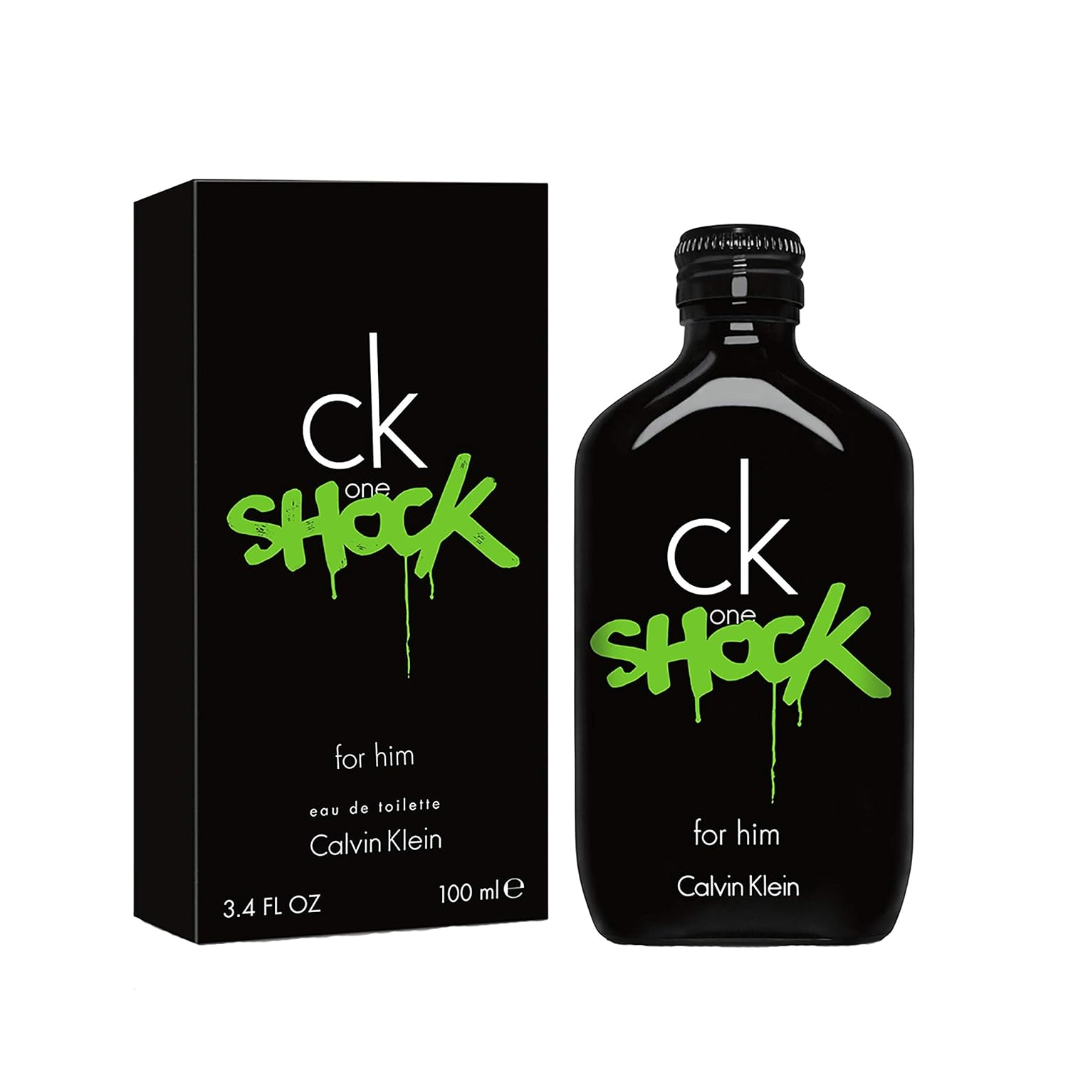 CK ONE SHOCK By Calvin Klein EDT Perfume for Men 100ml - Khayest