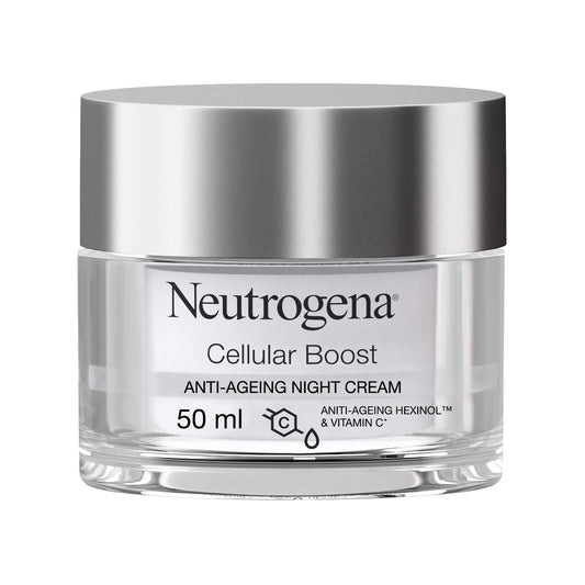 Neutrogena Cellular Boost Anti ageing Night Cream Retinol plus Vitamin C 50ml - Khayest