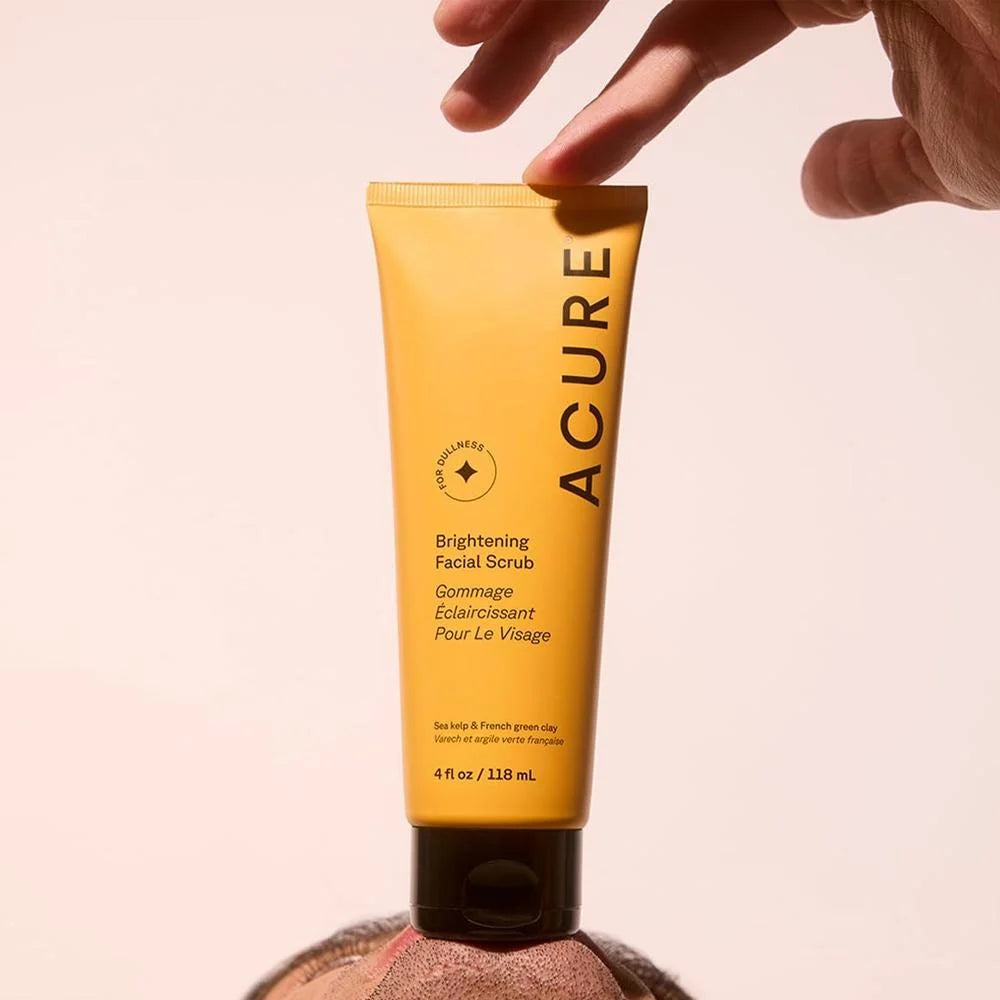 Acure Organics Brightening Facial Scrub 118Ml - Khayest