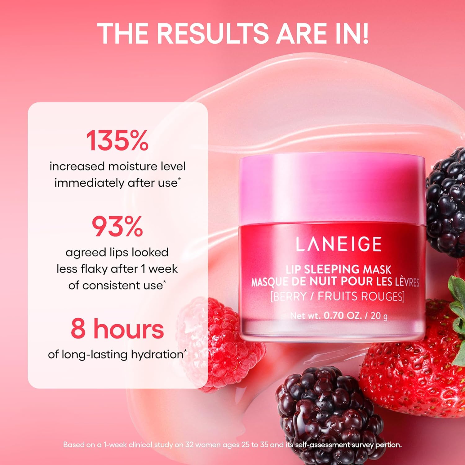 LANEIGE Midnight Minis Lip Sleeping Mask set - Khayest