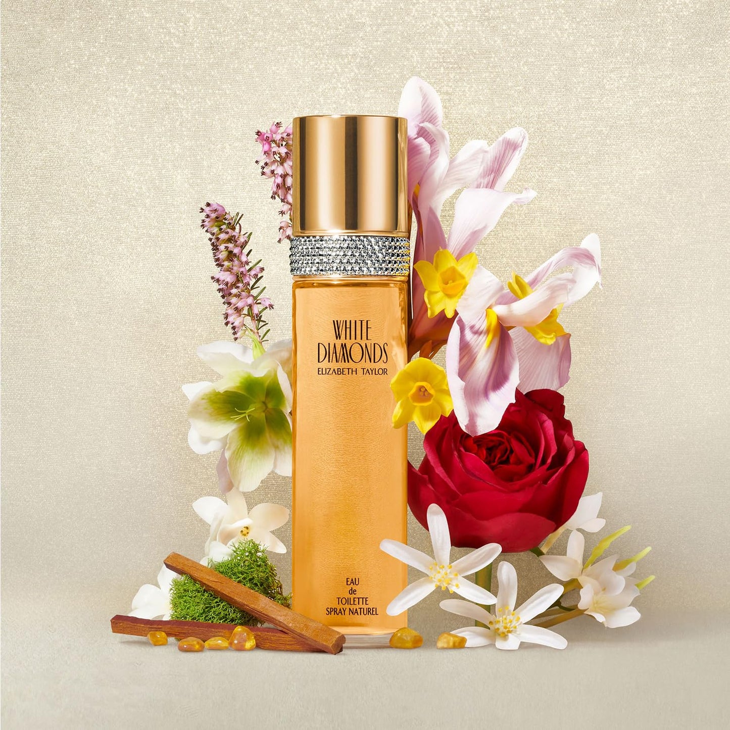 White Diamond By Elizabeth Tailor EDT Perfume for Women 100ml - Khayest