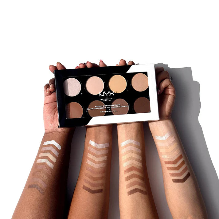 NYX Professional Makeup Highlight and Contour Pro Palette - Khayest