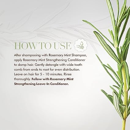 Mielle Organics Rosemary Mint Strengthening Hair Conditioner - Khayest