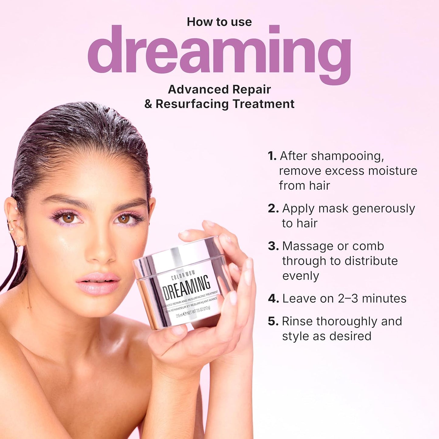 Color Wow Dreaming Advanced Repair and Resurfacing Hair Treatment 215ml - Khayest