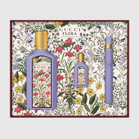 Gucci Folra Gorgeous Magnolia perfume gift set For Woman - Khayest