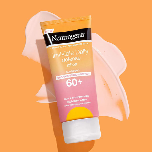 Neutrogena invisible daily defense sunscreen SPF 60+ 88ml - Khayest