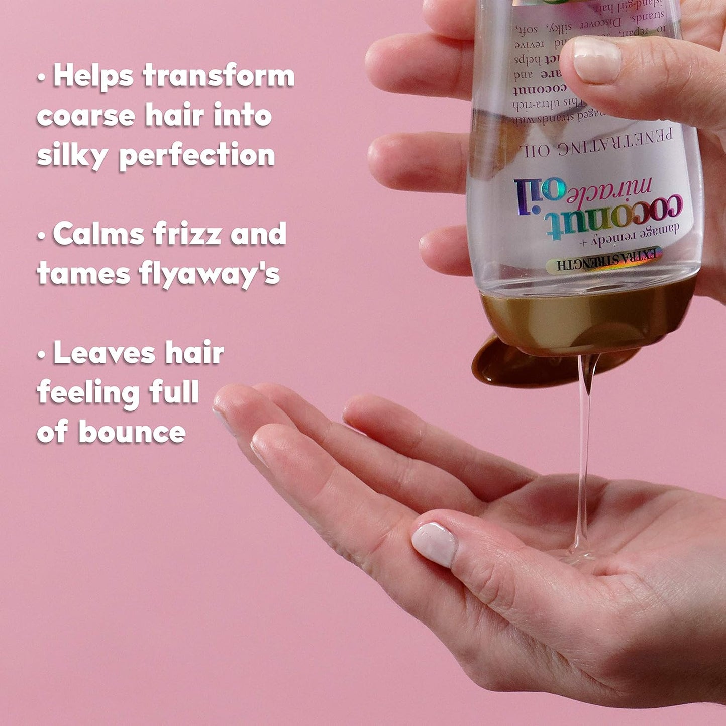 Extra Strength Coconut Miracle Oil by Ogx 100ml - Khayest