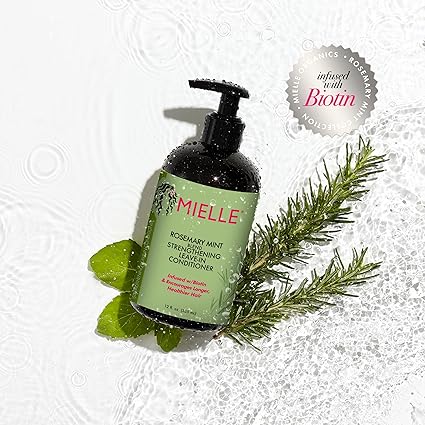 Mielle Organics Rosemary Mint Strengthening Leave In Hair Conditioner - Khayest