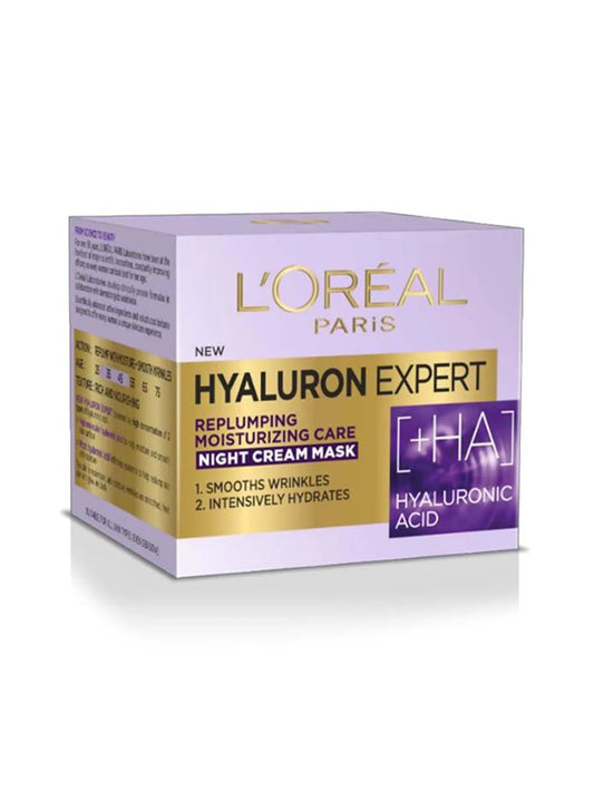 Loreal Paris Hyaluron Specialist Replump Night Cream 50ml - Khayest