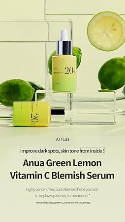 ANUA Green Lemon Vit C Blemish Serum 20g - Khayest