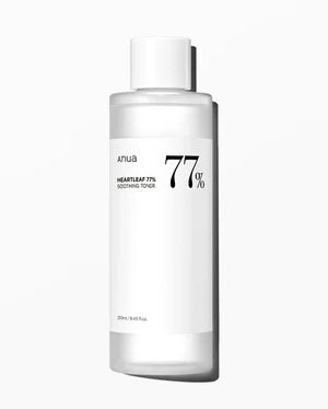 ANUA HEARTLEAF 77% SOOTHING TONER 250ml - Khayest