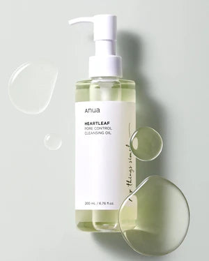 ANUA HEARTLEAF PORE CONTROL FACE CLEANSING OIL 200ML - Khayest