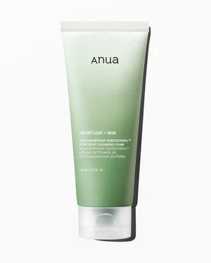 ANUA HEARTLEAF QUERCETINOL PORE DEEP CLEANSING FOAM 150ML - Khayest