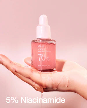 ANUA PEACH 70% NIACINAMIDE FACE SERUM 30ml - Khayest