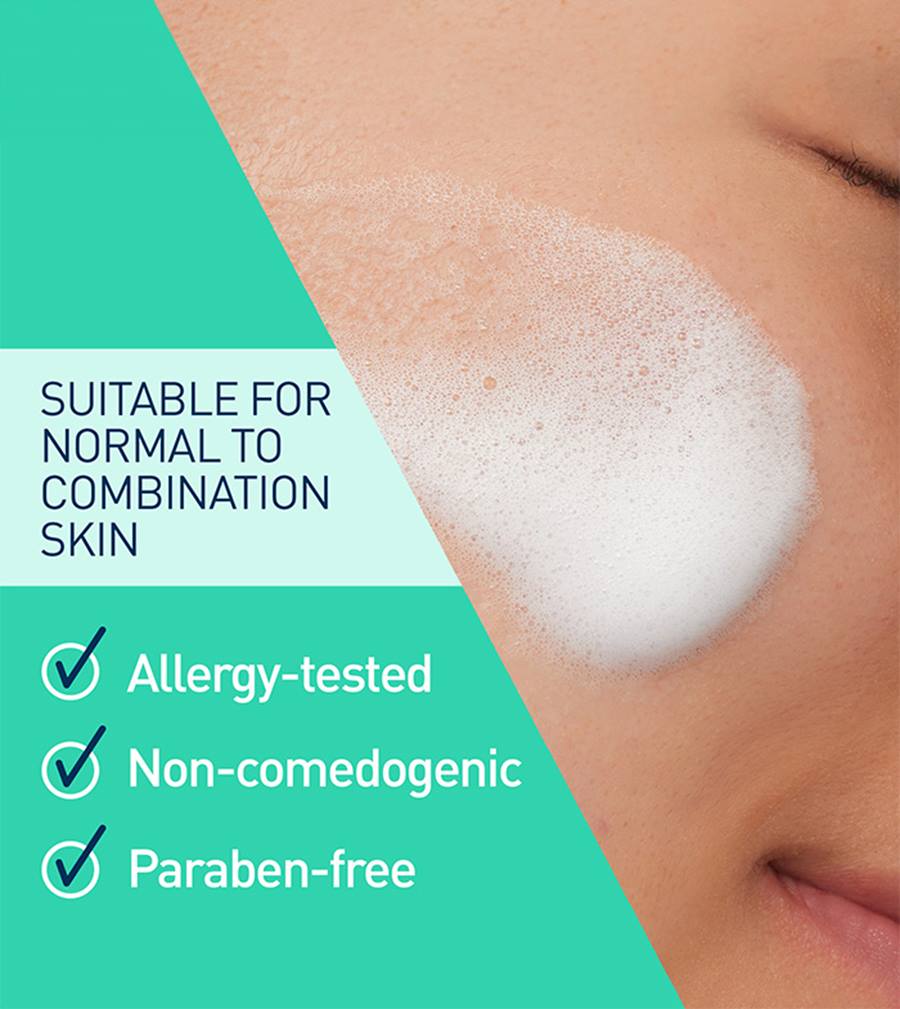 Cerave Balancing Air Foam Cleanser For Normal To Combination Skin 237ml