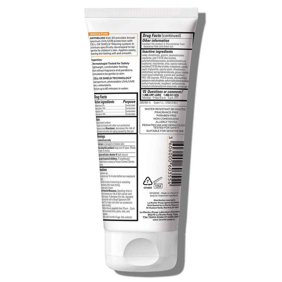La Roche Posay Anthelios Gentle Lotion Kids Sunscreen SPF 50 - Khayest