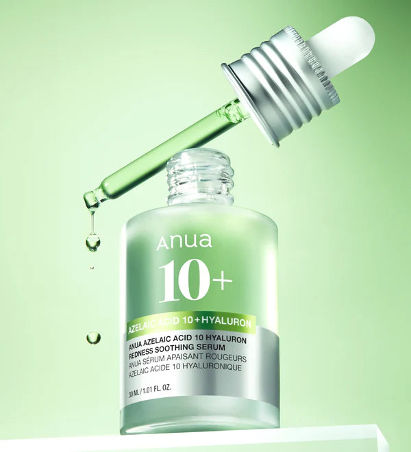 Anua Azelaic Acid 10+ Hyaluron Redness Soothing Face Serum 30ml - Khayest