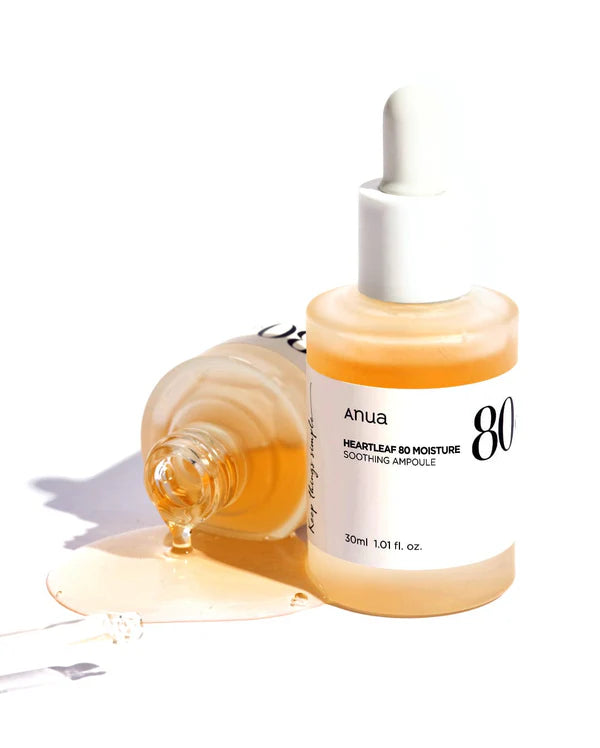 Anua Heartleaf 80 Moisture Soothing Ampoule 80% 30ml - Khayest