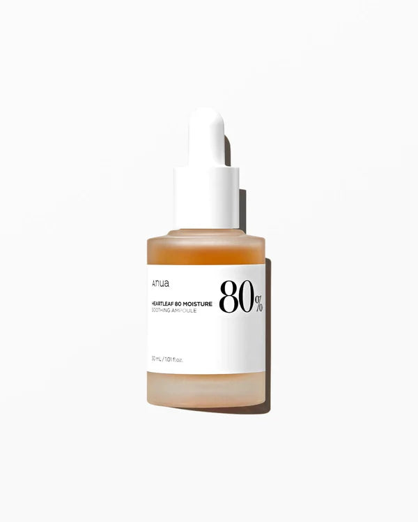 Anua Heartleaf 80 Moisture Soothing Ampoule 80% 30ml - Khayest