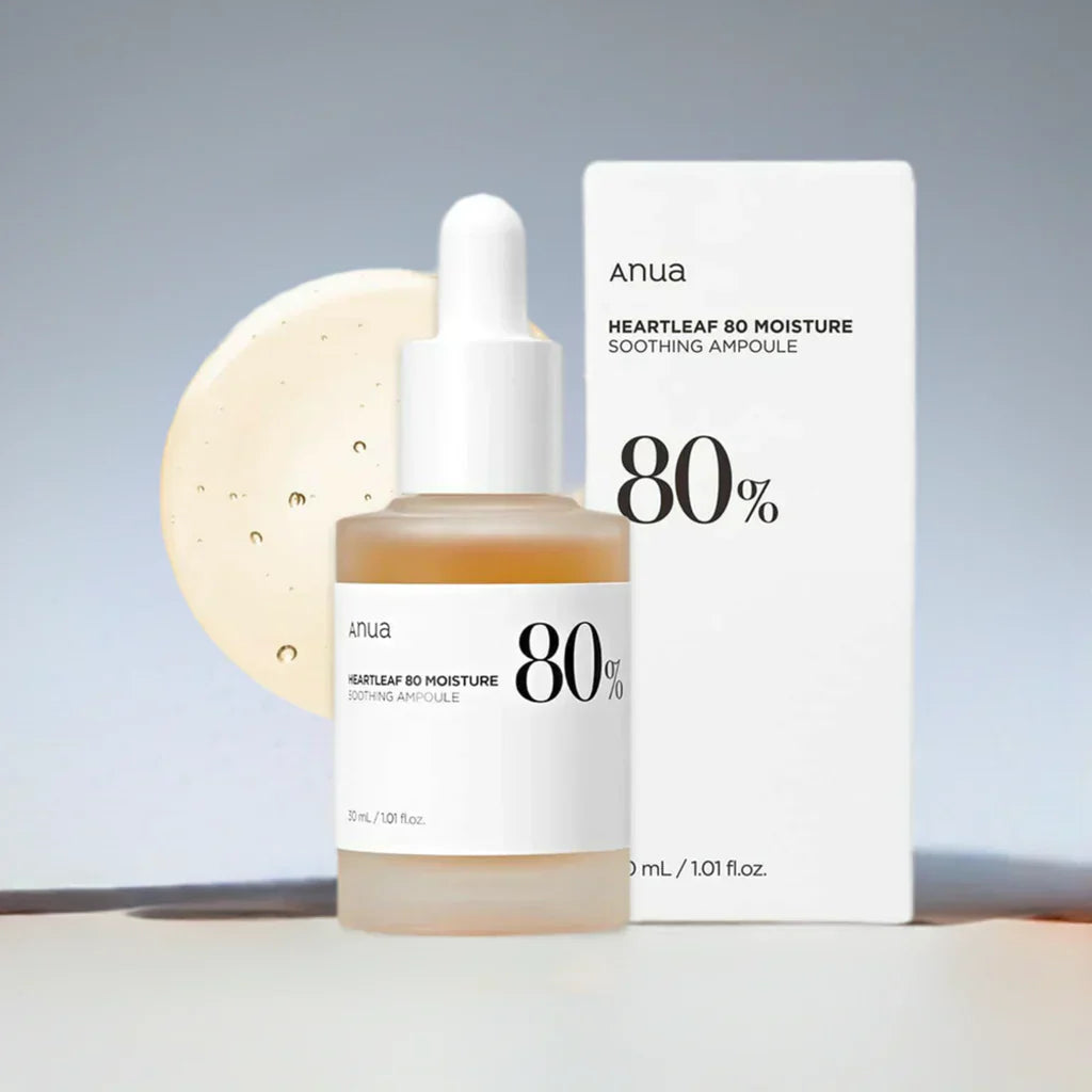 Anua Heartleaf 80 Moisture Soothing Ampoule 80% 30ml - Khayest