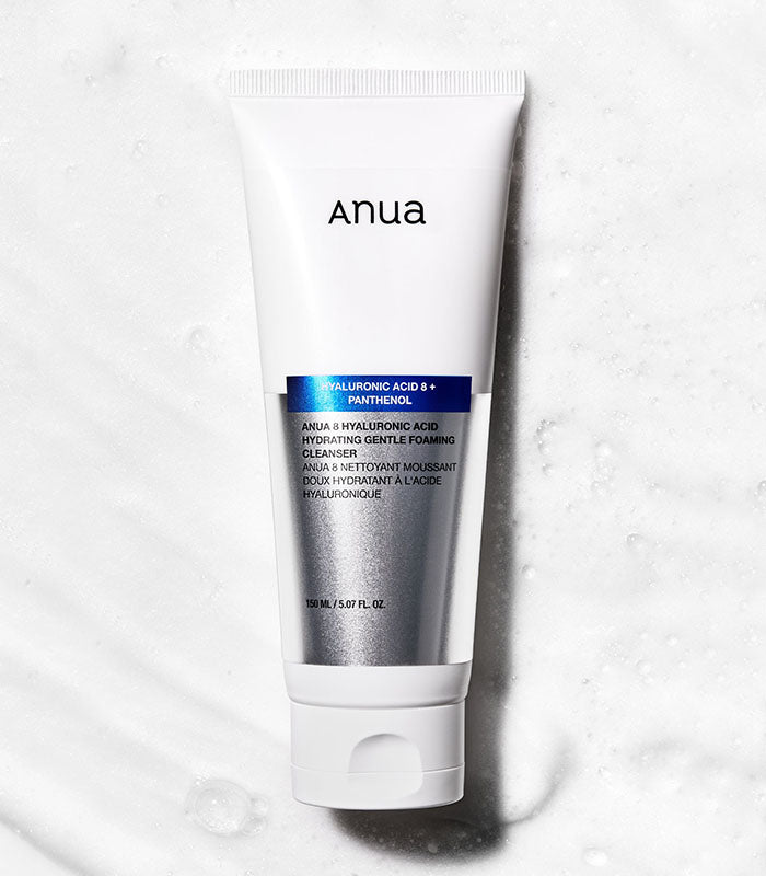 Anua Hyaluronic Acid + Panthenol Hydrating Gentle Foaming Cleanser - Khayest