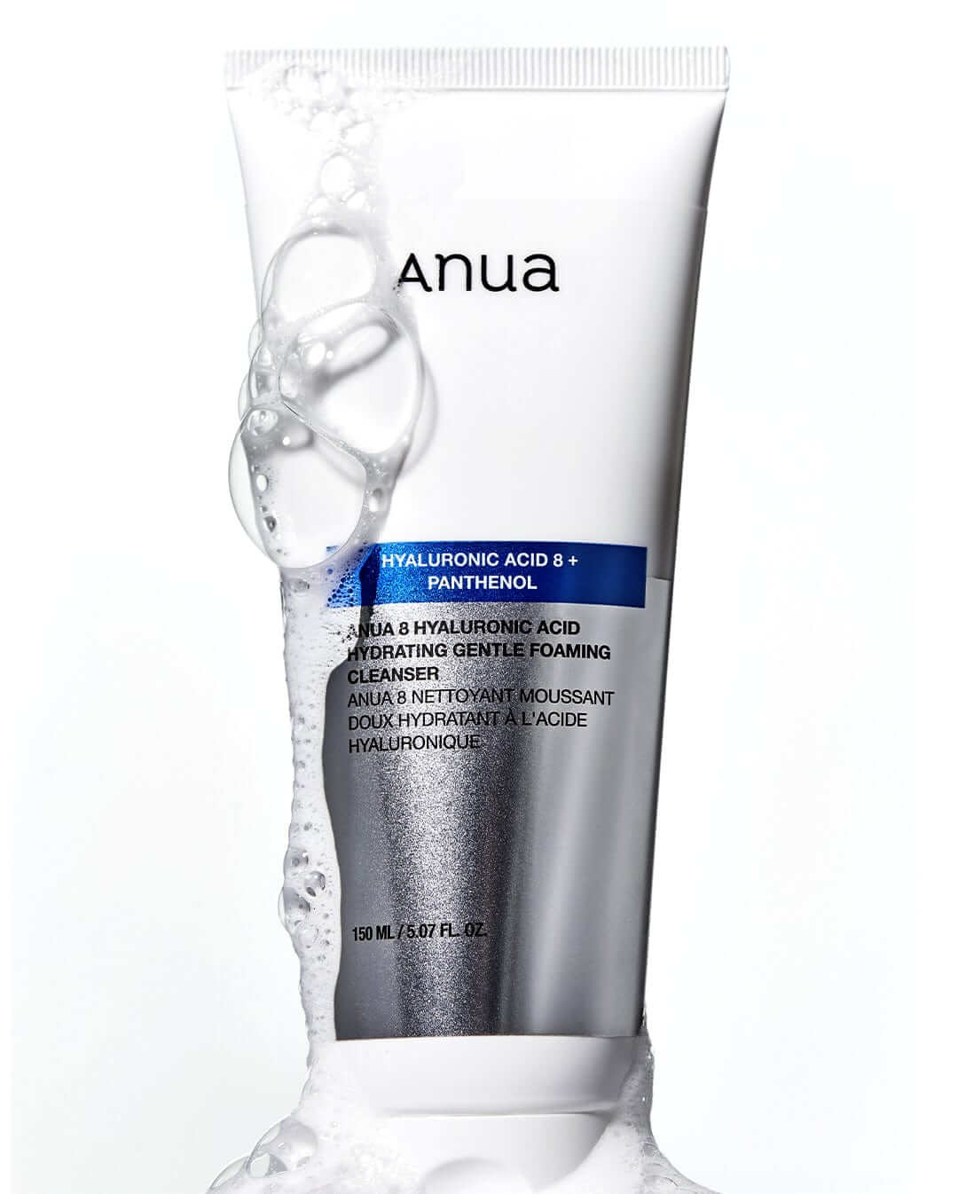 Anua Hyaluronic Acid + Panthenol Hydrating Gentle Foaming Cleanser - Khayest