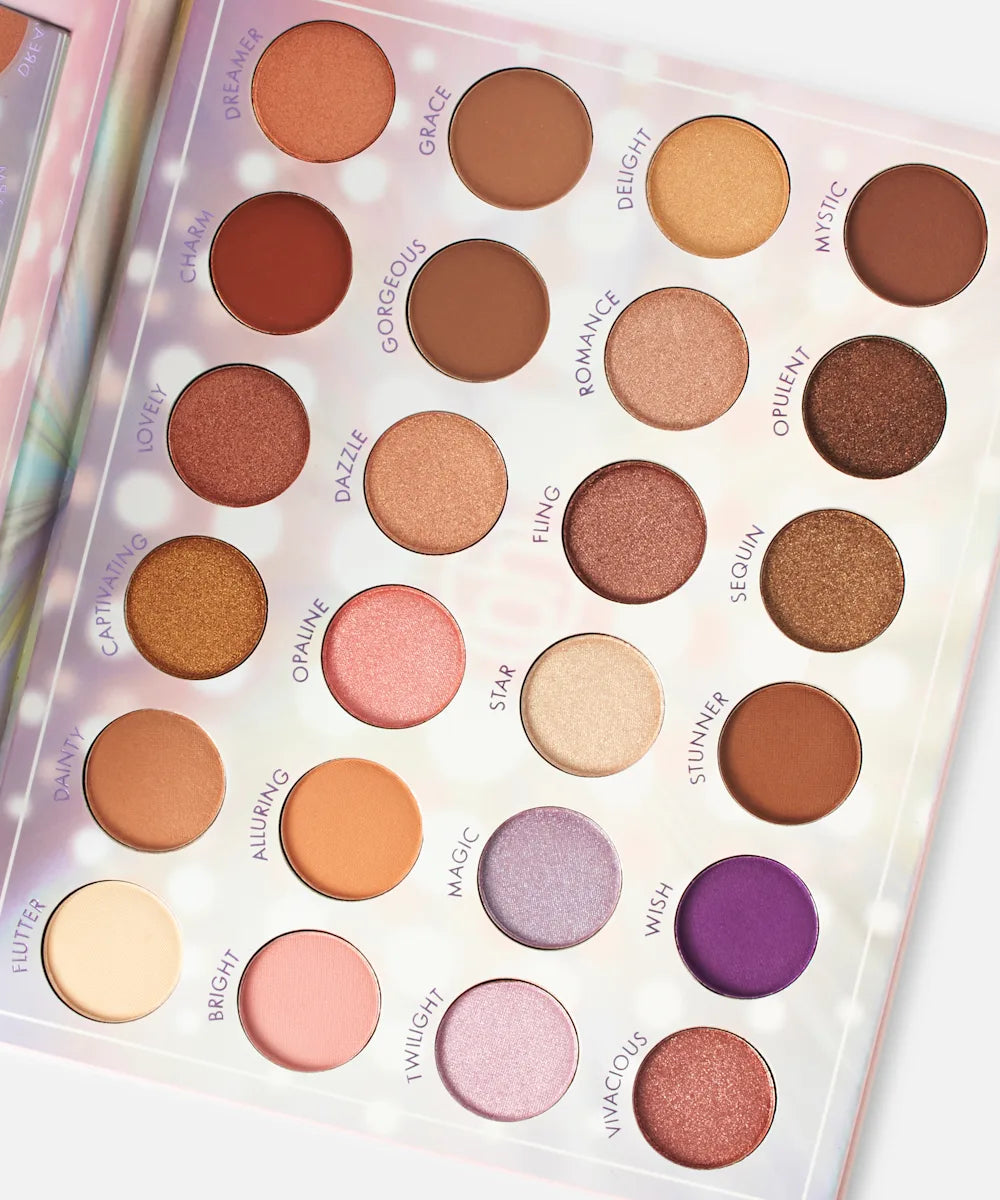 BH Cosmetics Opalescent Eye Shadow Palette 24 Colours - Khayest