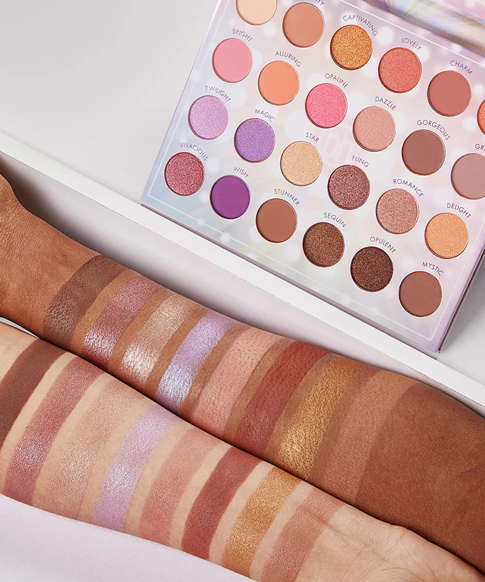 BH Cosmetics Opalescent Eye Shadow Palette 24 Colours - Khayest
