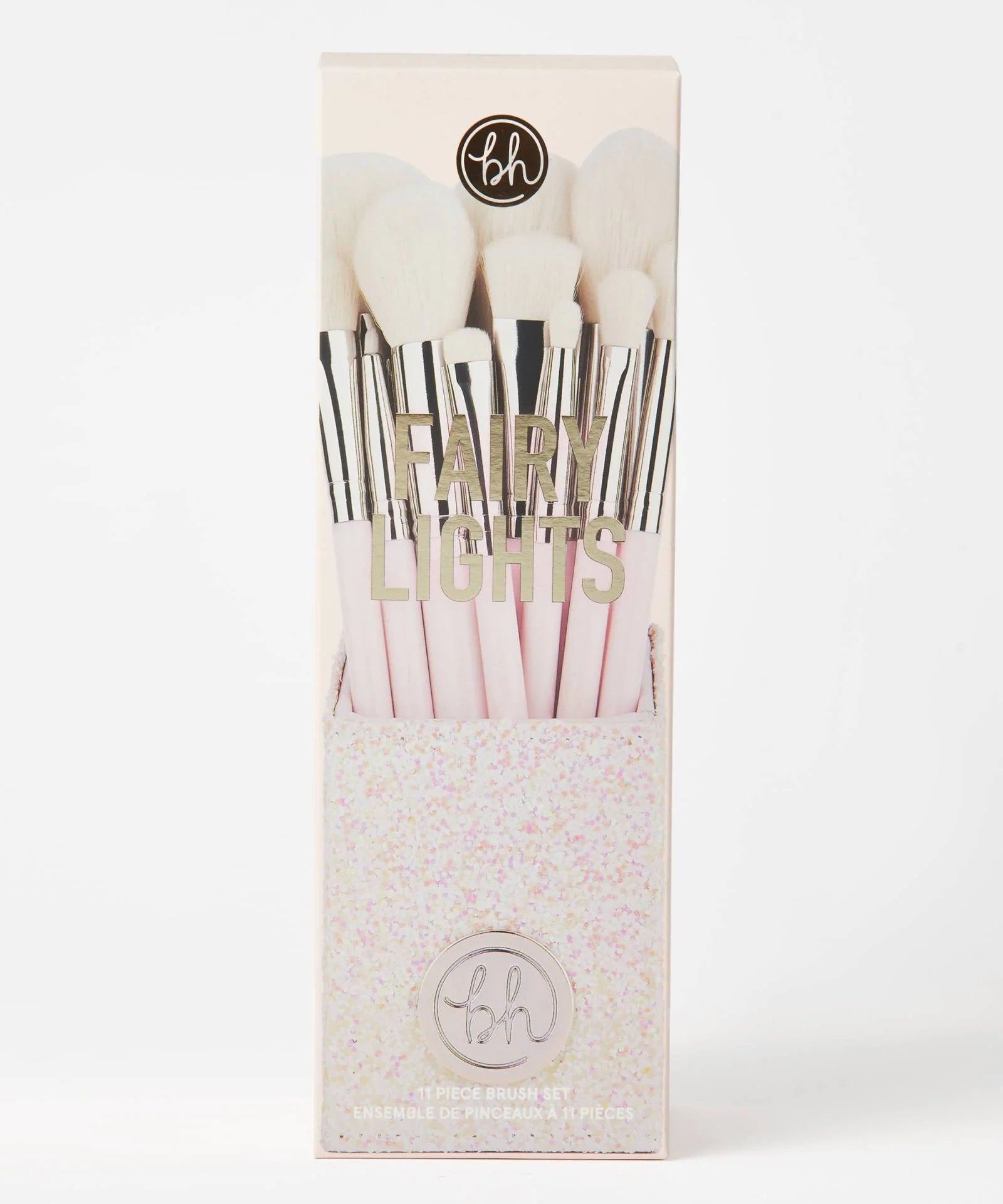 BH Cosmetics Fairy Lights Brush Set With Holder Pack of 11 - Khayest