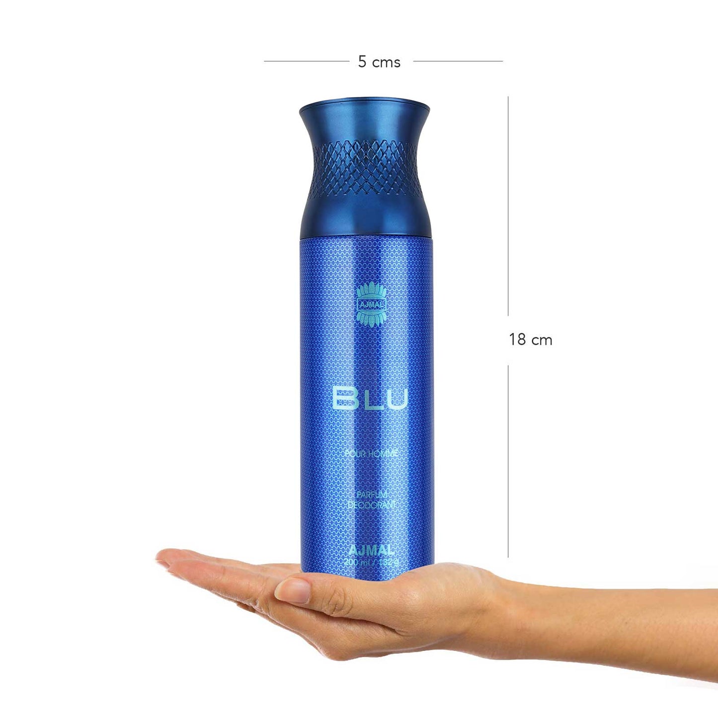Ajmal Blu Deodorant Body Spray for Men - Khayest