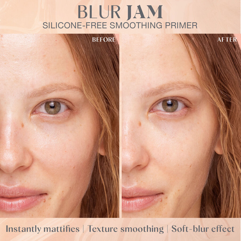 Huda Beauty GloWish Blur Jam Silicone Free Smoothing Primer 26ml - Khayest