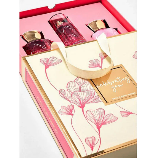 Bath and Body Works Celebrating You Gift Set for Women