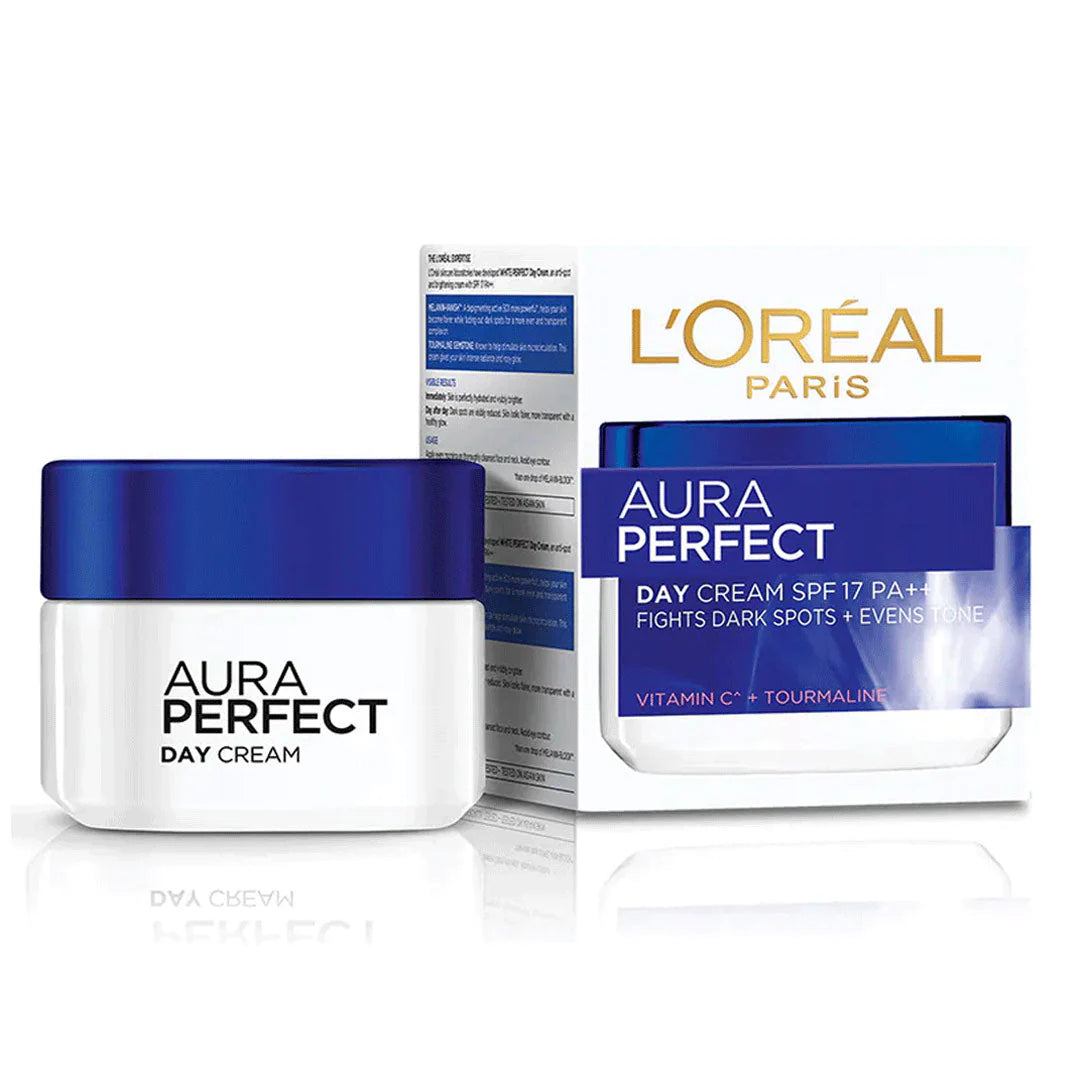 Loreal Paris Aura Perfect Whitening Day Cream 50ml - Khayest