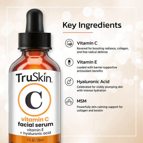 TruSkin Vitamin C Facial Serum 30ml - Khayest