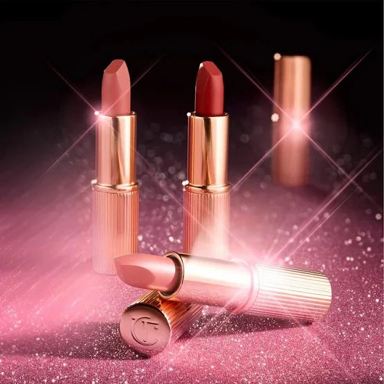 CHARLOTTE TILBURY Iconic Hollywood Lipstick Trio Set - Khayest