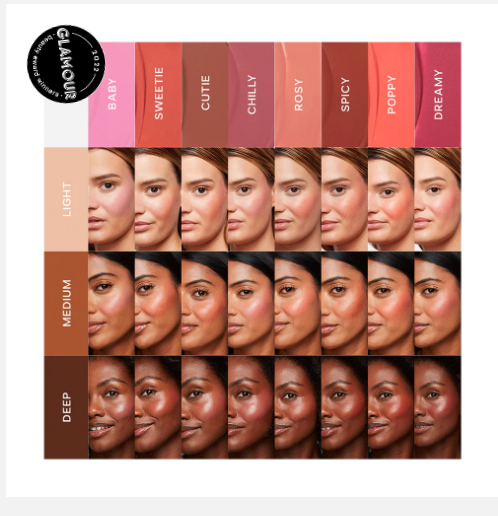 SAIE Blendable Liquid Cheek Dew Blush - Khayest