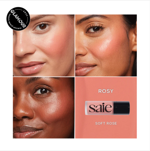 SAIE Blendable Liquid Cheek Dew Blush - Khayest